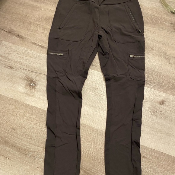 Athleta Pants & Jumpsuits Vintage Athleta Cargo Legging Gray Poshmark